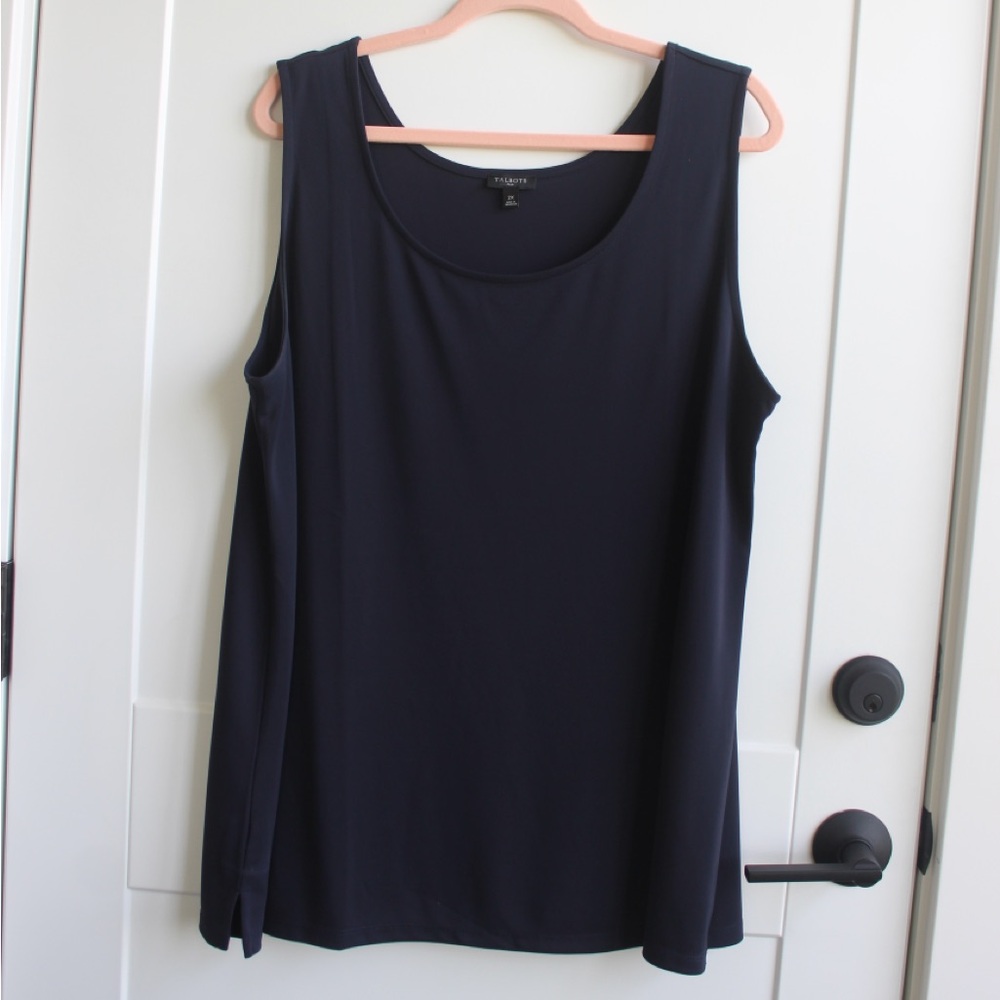 Talbots Navy Blue Tank